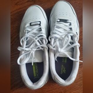 Reebok White Athletic Shoes